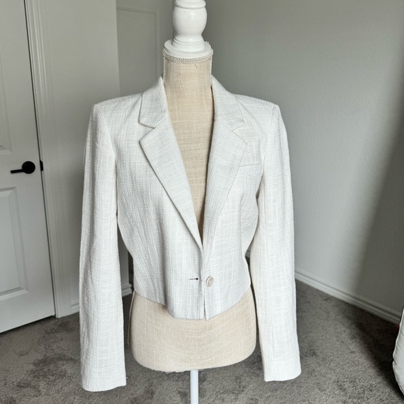 NWT Abercrombie & Fitch Tweed Blazer - Picture 6 of 6